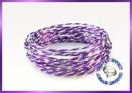 Aludraht Diamant Look 2mm x 5m  LILA 