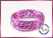 Aludraht Diamant Look 2mm x 5m  LAVENDEL 