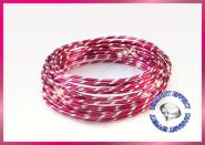 Aludraht Diamant Look 2mm x 5m  PINK 