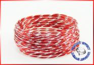 Aludraht Diamant Look 2mm x 5m ROT 
