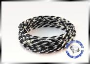 Aludraht Diamant Look 2mm x 5m  SCHWARZ 
