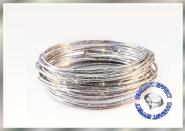 Aludraht Diamant Look 2mm x 5m  SILBER 