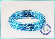 Aludraht Diamant Look 2mm x 5m TÜRKIS 