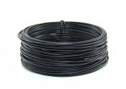 Aludraht RUND GEPRÄGT 2mm x 30m  SCHWARZ SPARPACK 