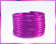 Aludraht NEON LOOK PINK 4,5mm x 9m Sparpack 