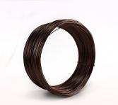 Aludraht 1mm x 120m SCHOKOBRAUN 