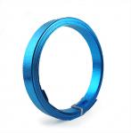 Aludraht FLACH GEPRÄGT 15mm x 5m TÜRKIS 