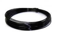 Aluminium - Draht  2mm x 12m SCHWARZ 