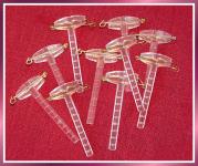 Anstecker Corsage-Clip Hochzeit 10 Stück 