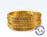 Aludraht Diamant Look 2mm x 30m GOLD SPARPACK 