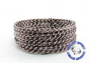 Aludraht Diamant Look 2mm x 30m SCHOKO SPARPACK 