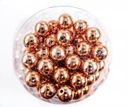 Perlen KUPFER METALLIC 20mm  10 Stück 
