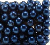 Perlen BLAU 10mm 120 Stück 