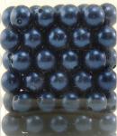Perlen BLAU 14mm 72 Stück 