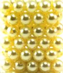 Perlen CREME 14mm 72 Stück 