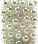 Perlen WEISS 14mm 72 Stück 