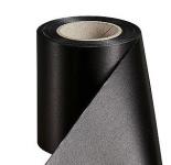 Super - Satin ohne Rand 7,5cm x 25m SCHWARZ 