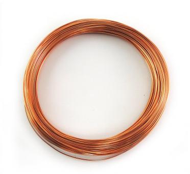 Aludraht 1mm x 10m KUPFER 