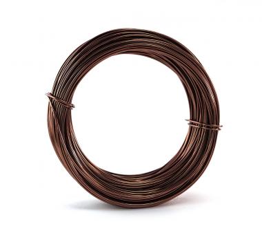 Aluminium - Draht 2mm x 60m HELLBRAUN 500g Sparpack 