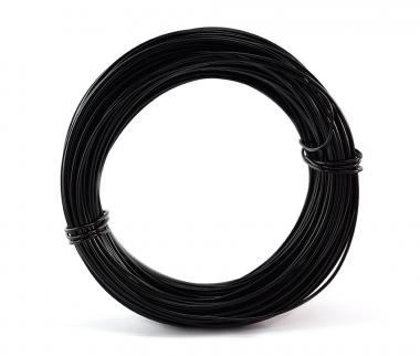 Aluminium - Draht 2mm x 60m SCHWARZ 500g Sparpack 