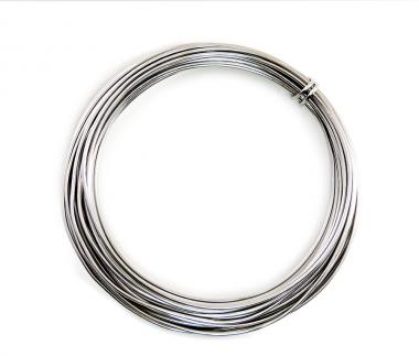 Aluminium - Draht  2mm x 12m SILBER 