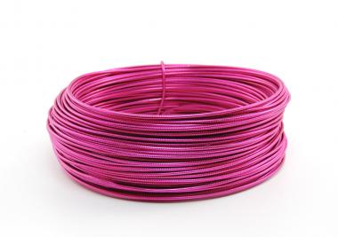 Aludraht RUND GEPRÄGT 2mm x 30m  PINK SPARPACK 