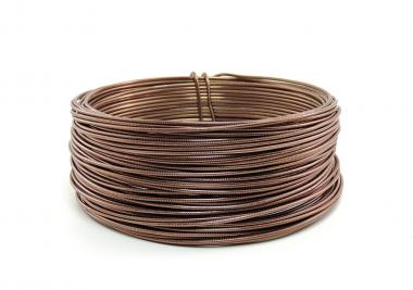 Aludraht RUND GEPRÄGT 2mm x 30m SCHOKO SPARPACK 