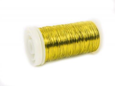 Draht GELB 0,3mm 100g 