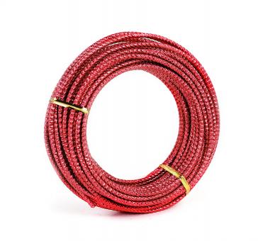 Aludraht Effektdraht 4mm x 7,0m ROT 250g 
