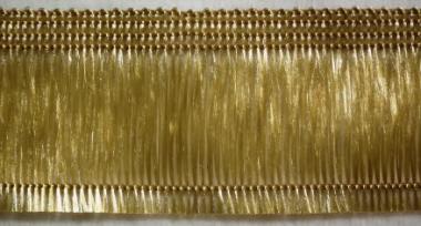 Haarfransen selbstklebend gold 40 mm 