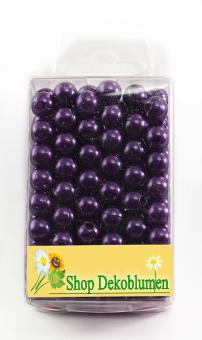 Perlen AUBERGINE 8mm 144 Stück 