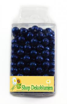 Perlen BLAU 8mm 144 Stück 