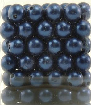 Perlen BLAU 14mm 72 Stück 