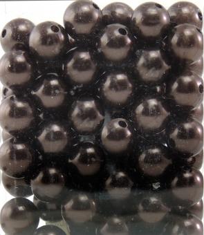 Perlen BRAUN 14mm 72 Stück 
