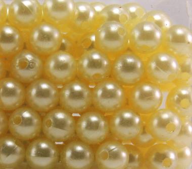 Perlen CREME 10mm 120 Stück 