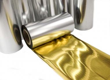 Thermotransferfolie Super Gold metallic 100 mm x 150 m 