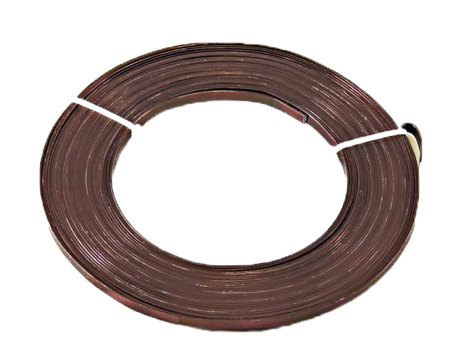 Aluflachdraht 5mm x 10m SCHOKOBRAUN 