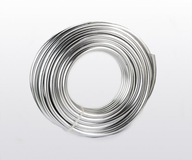 Aluminiumdraht Aludraht 5mm x 9,5m SILBER 500g 