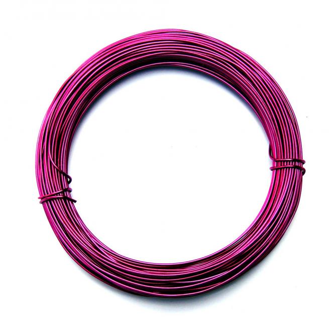 Aludraht 1mm x 60m PINK 