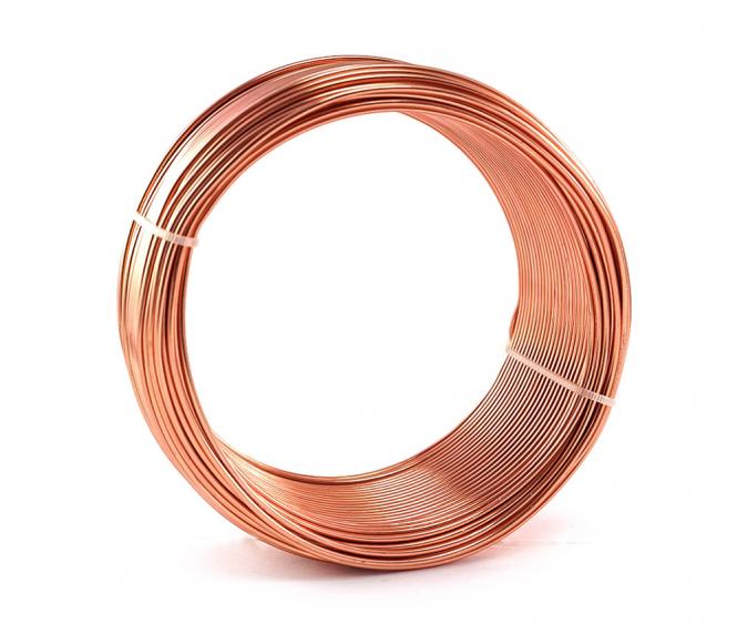 Aluminium - Draht 2mm x 60m KUPFER 500g Sparpack 