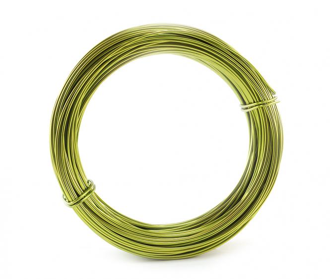 Aluminium - Draht 2mm x 60m OLIVE 500g Sparpack 