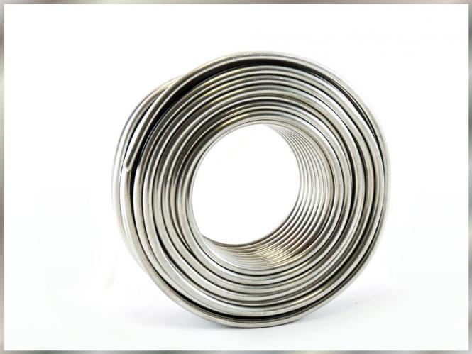 Aluminiumdraht Aludraht 5mm x 19m Silber 1000g Sparpack blank 