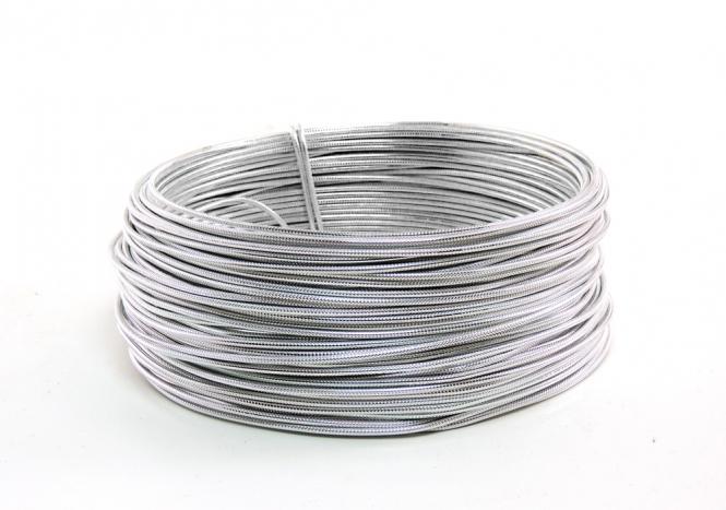 Aludraht RUND GEPRÄGT 2mm x 30m SILBER SPARPACK 