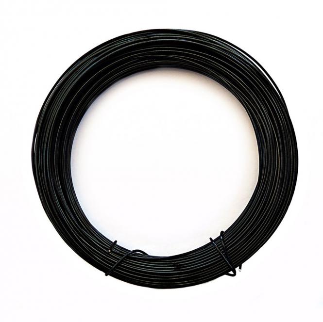 Aludraht 1mm x 10m SCHWARZ 