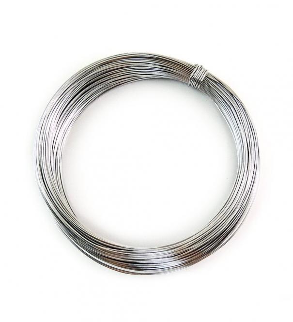 Aludraht 1mm x 10m SILBER 
