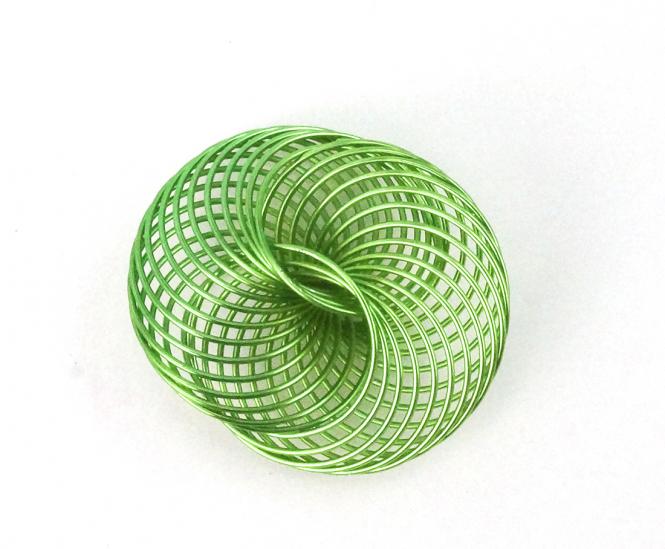 Drahträder GRÜN 20mm 15 Stück 