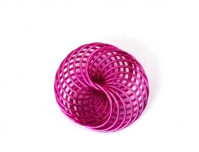 Drahträder PINK 35mm 8 Stück 