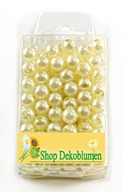 Perlen CREME 8mm 144 Stück 