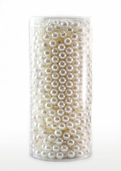 Perlen WEISS 8mm 1050 Stück SPARPACK 