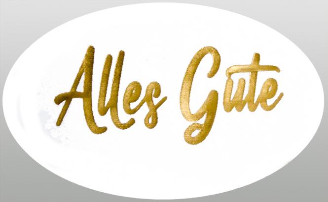 Schmucketiketten Alles Gute 500 Stück 